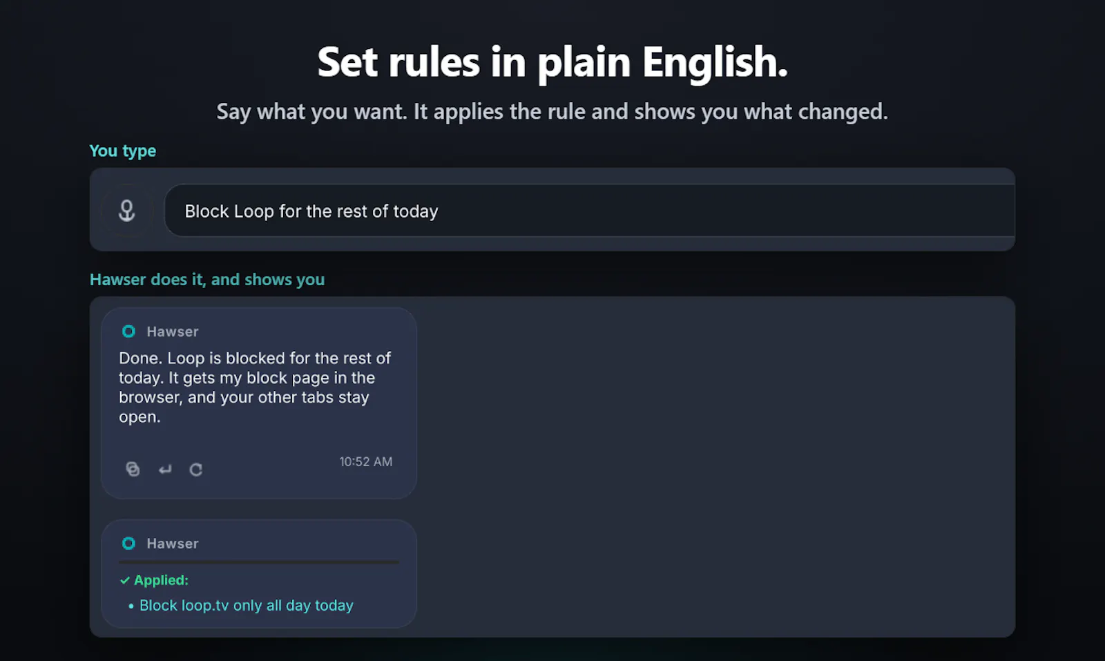 Hawser screenshot 8
