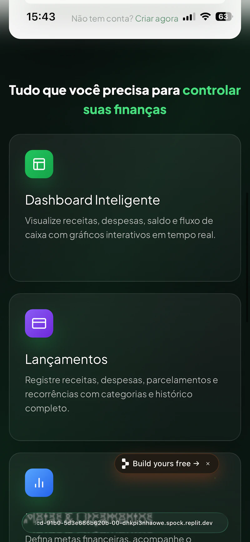 FinanPro screenshot 2