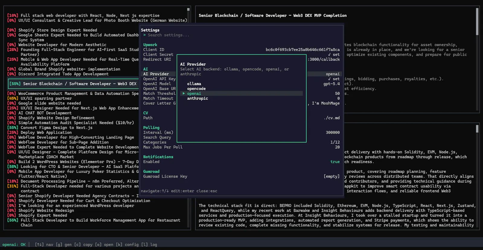 UpLance screenshot 2