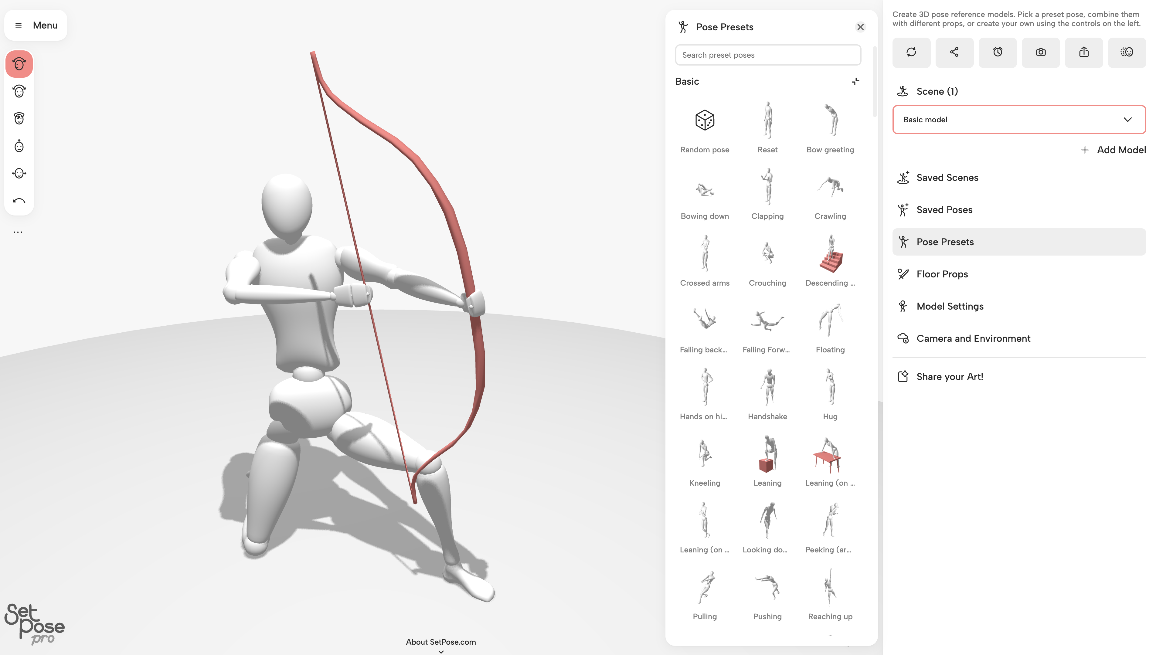 SetPose.com - 3D Pose Maker gallery image