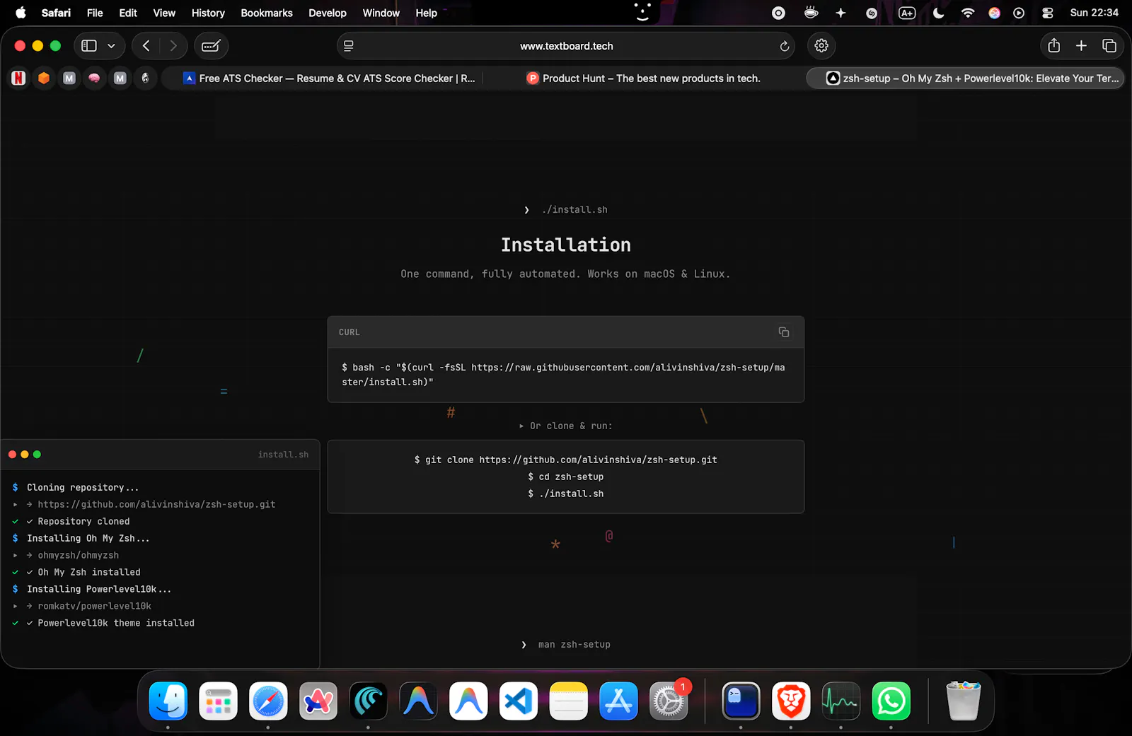 zenzsh screenshot 2