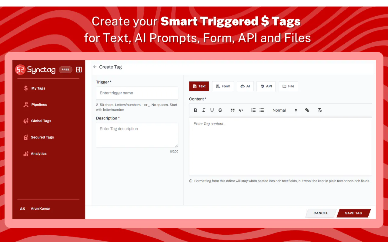 Synctag-Smart Expansion for Productivity gallery image