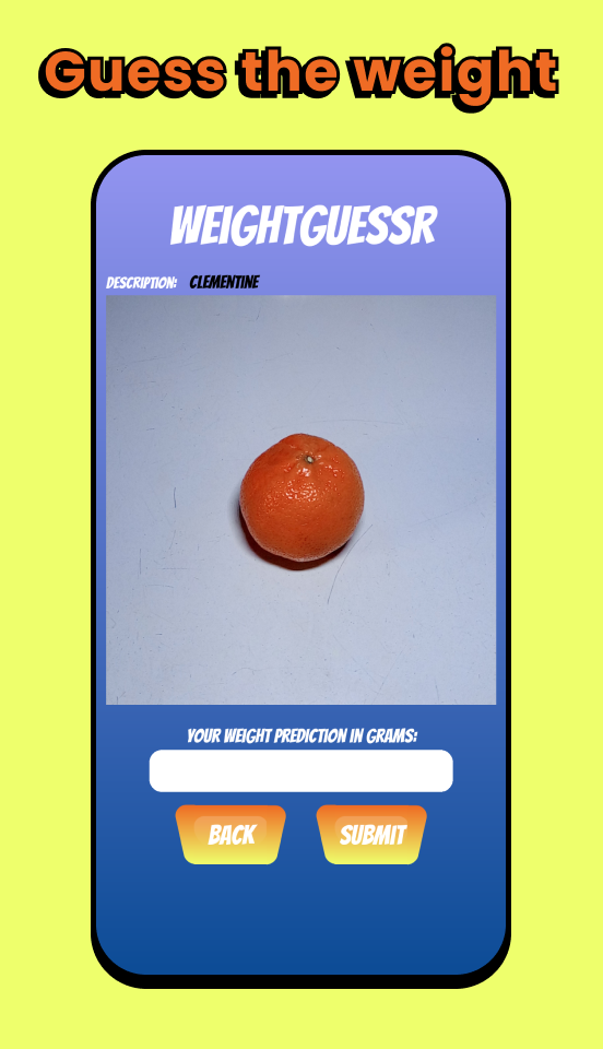 WeightGuessr - 체중 예측 기술을 테스트하십시오 미디어 1
