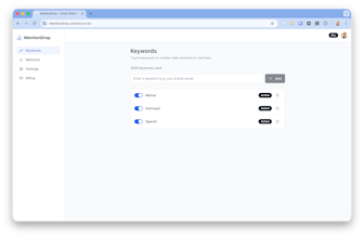 MentionDrop gallery image