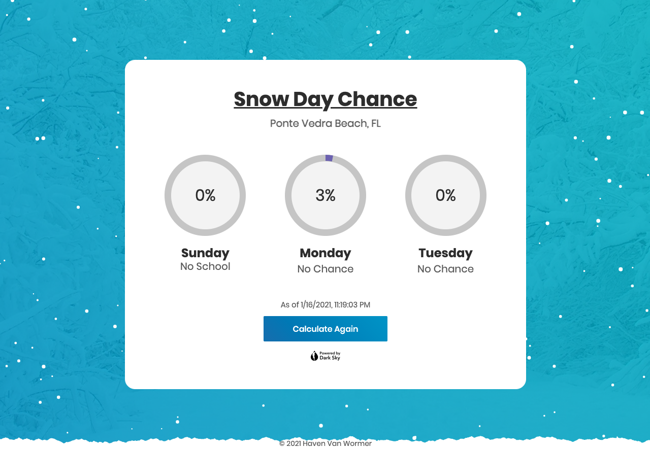 Snow Day Chance gallery image