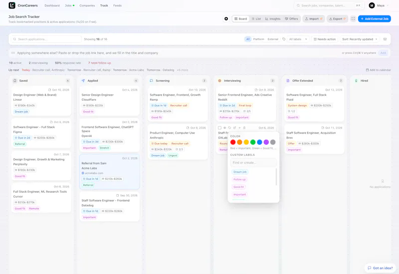 Cron Careers  screenshot 4
