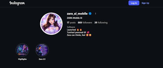 Zara AI Girfriend gallery image