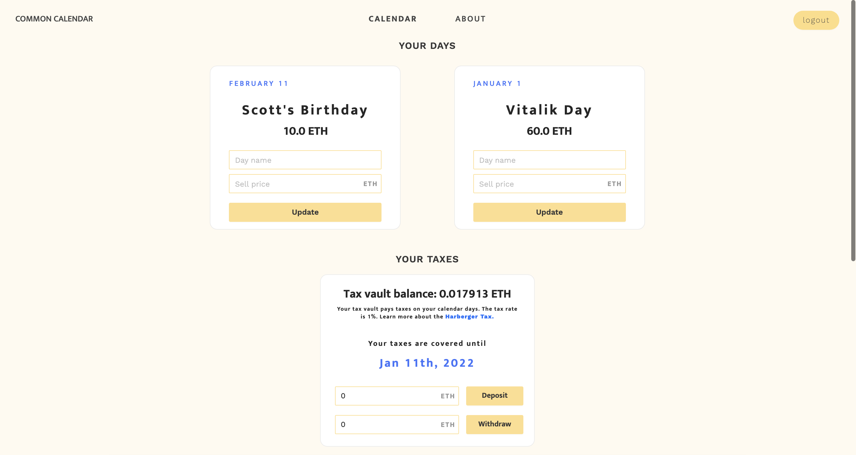 The Resistance Calendar gallery image