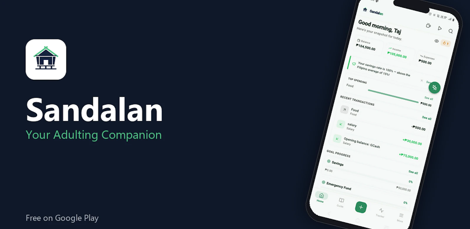 Sandalan screenshot 1