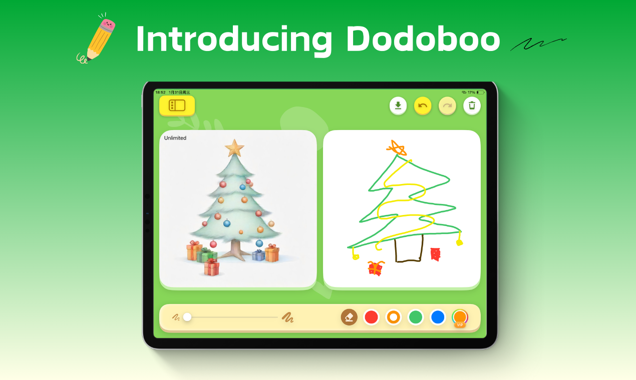 dodoboo - Super kid-friendly AI drawing platform