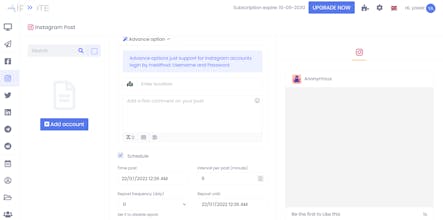 Airpote for social media auto posts ! gallery image