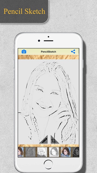 Pencil Sketch Maker Free | iOS gallery image