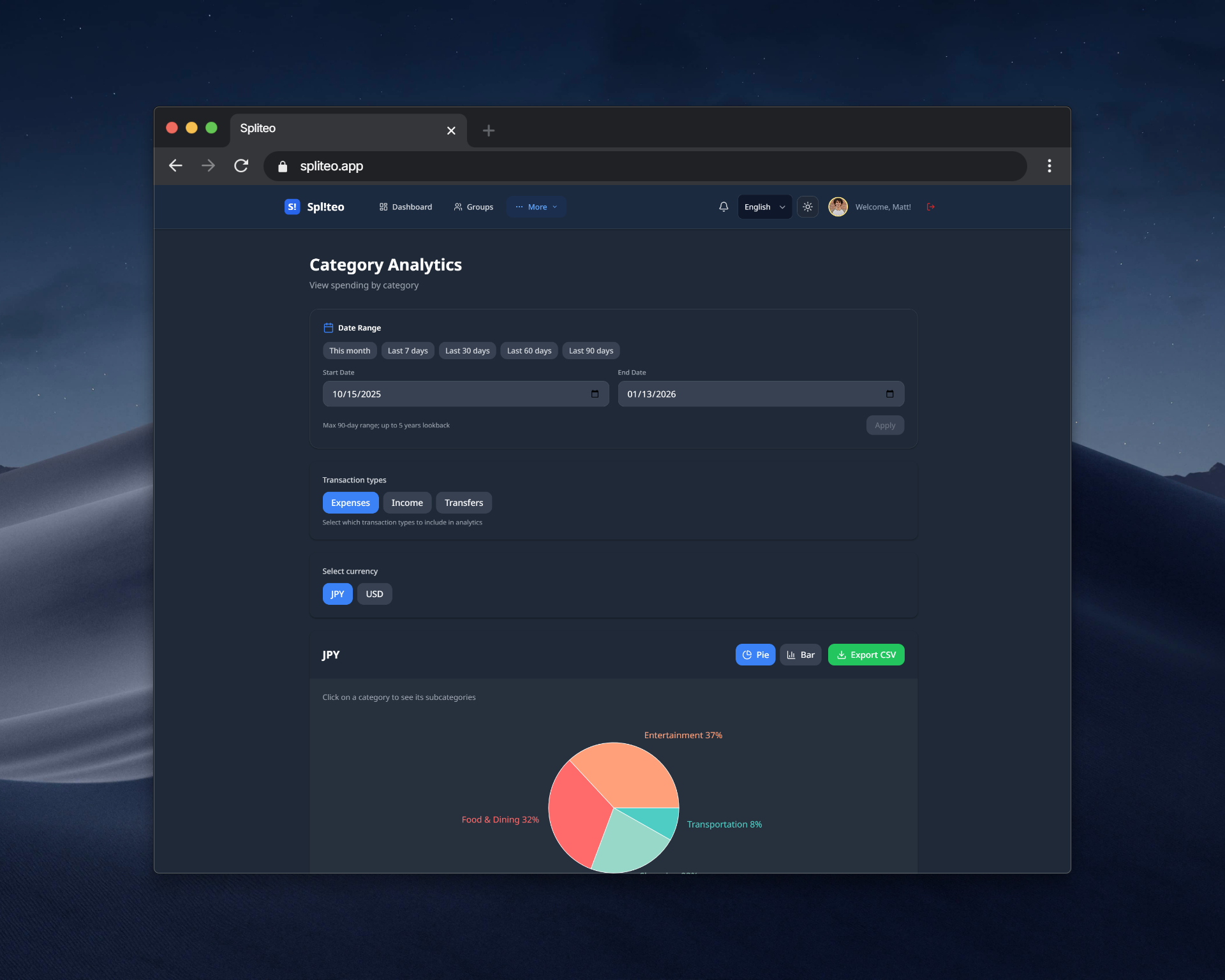 Spliteo - Screenshot 4 showing product features and functionality