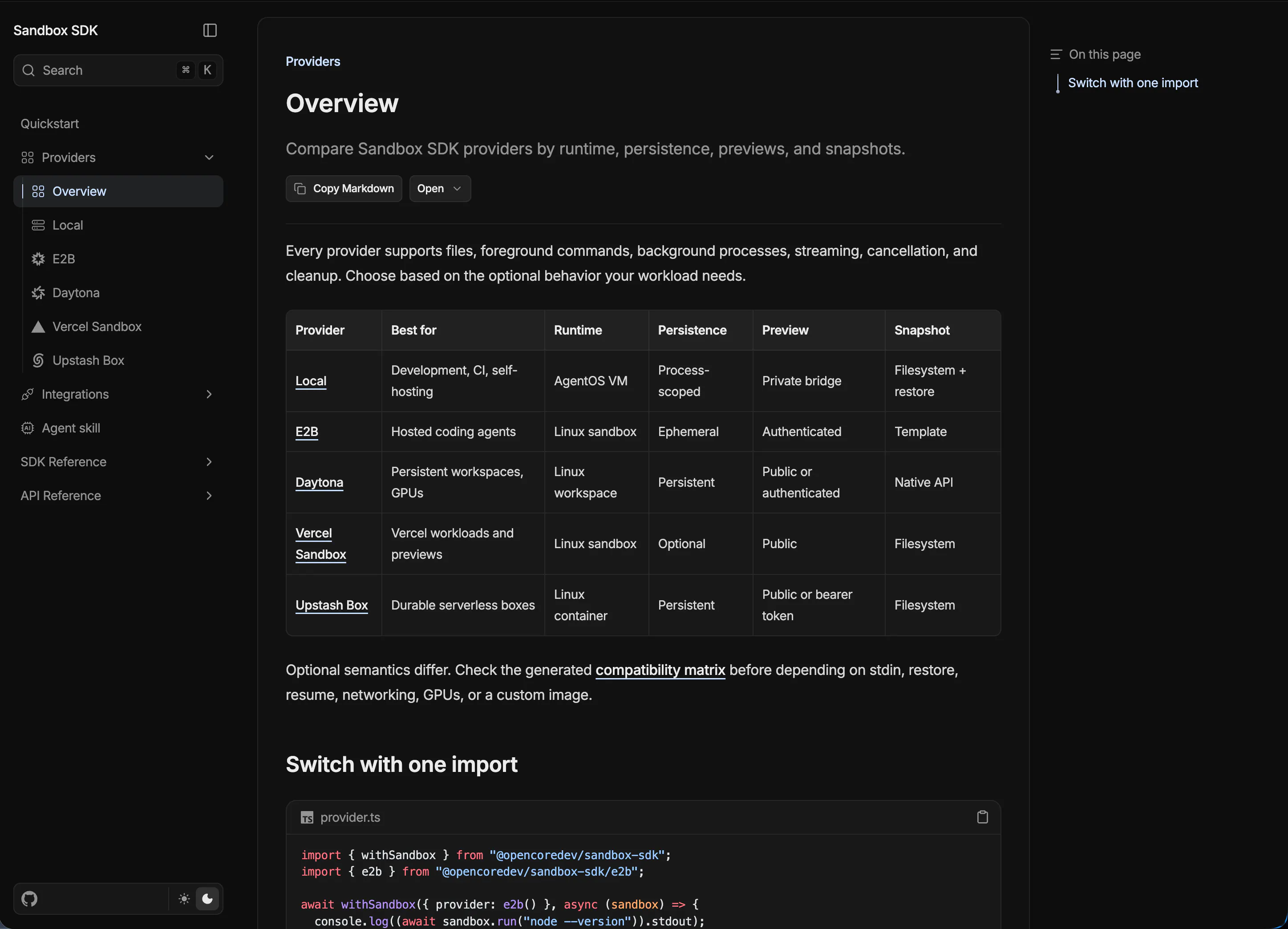 Sandbox SDK 截图 4