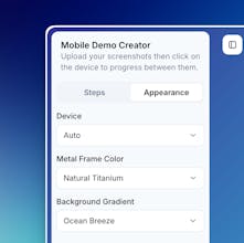 Free mobile app demo creator gallery image