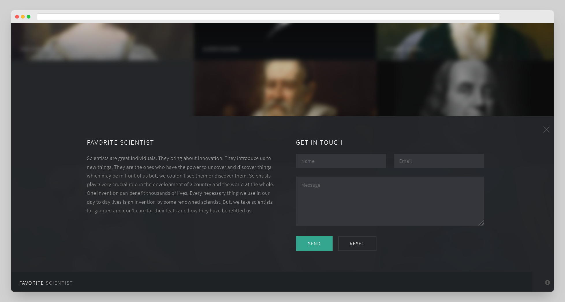 Favorite Scientist gallery image