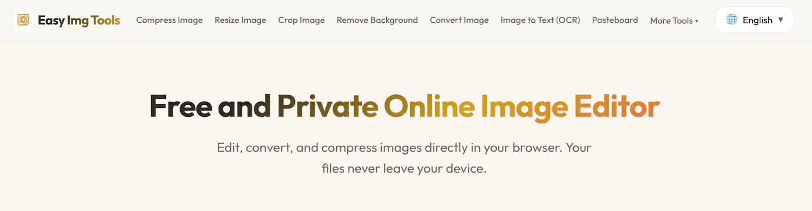 EasyImgTools screenshot 1