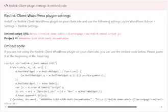 Website feedback tool for WordPress gallery image
