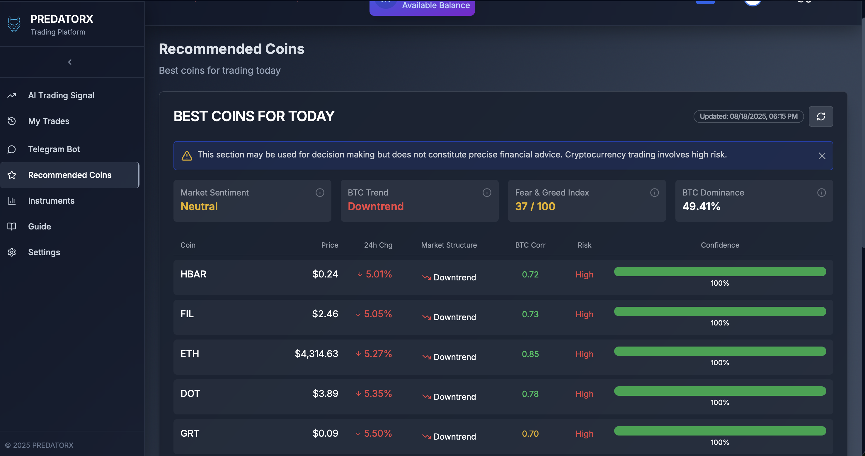 PredatorX AI Signal Generator - Boost profits with AI-driven crypto signals media 4
