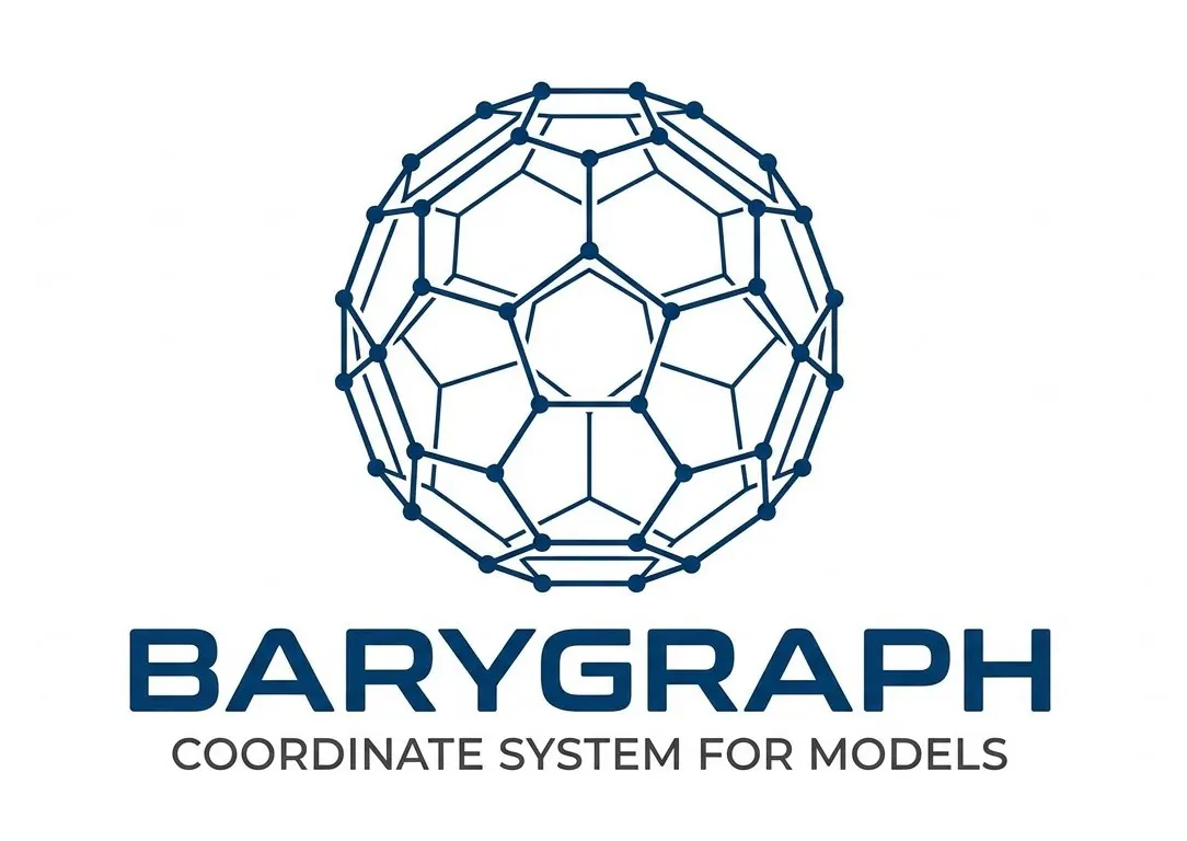 BaryGraph — coordinate system for models logo