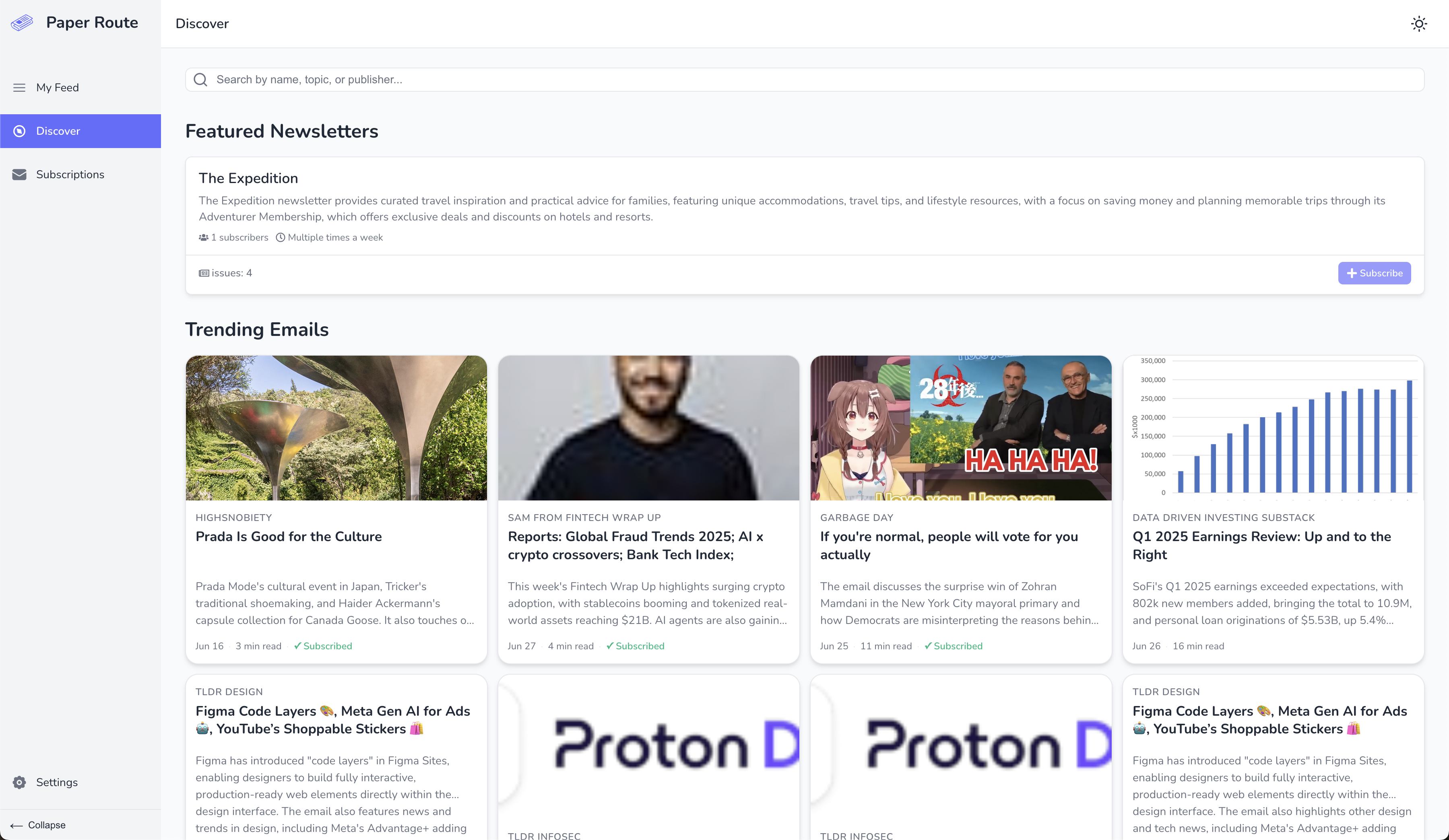 Paper Route gallery image