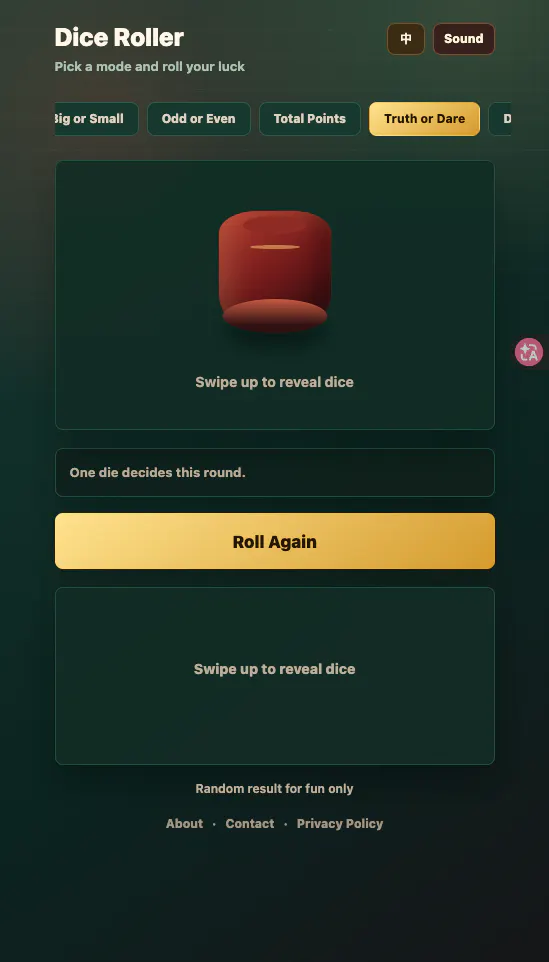 Dice Roller gallery image