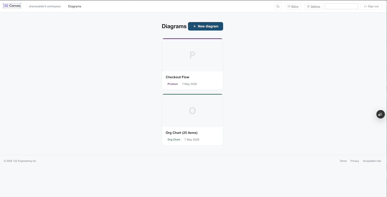 132 Canvas screenshot 2