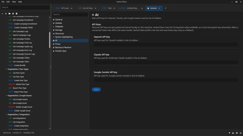 HarborClient screenshot 3