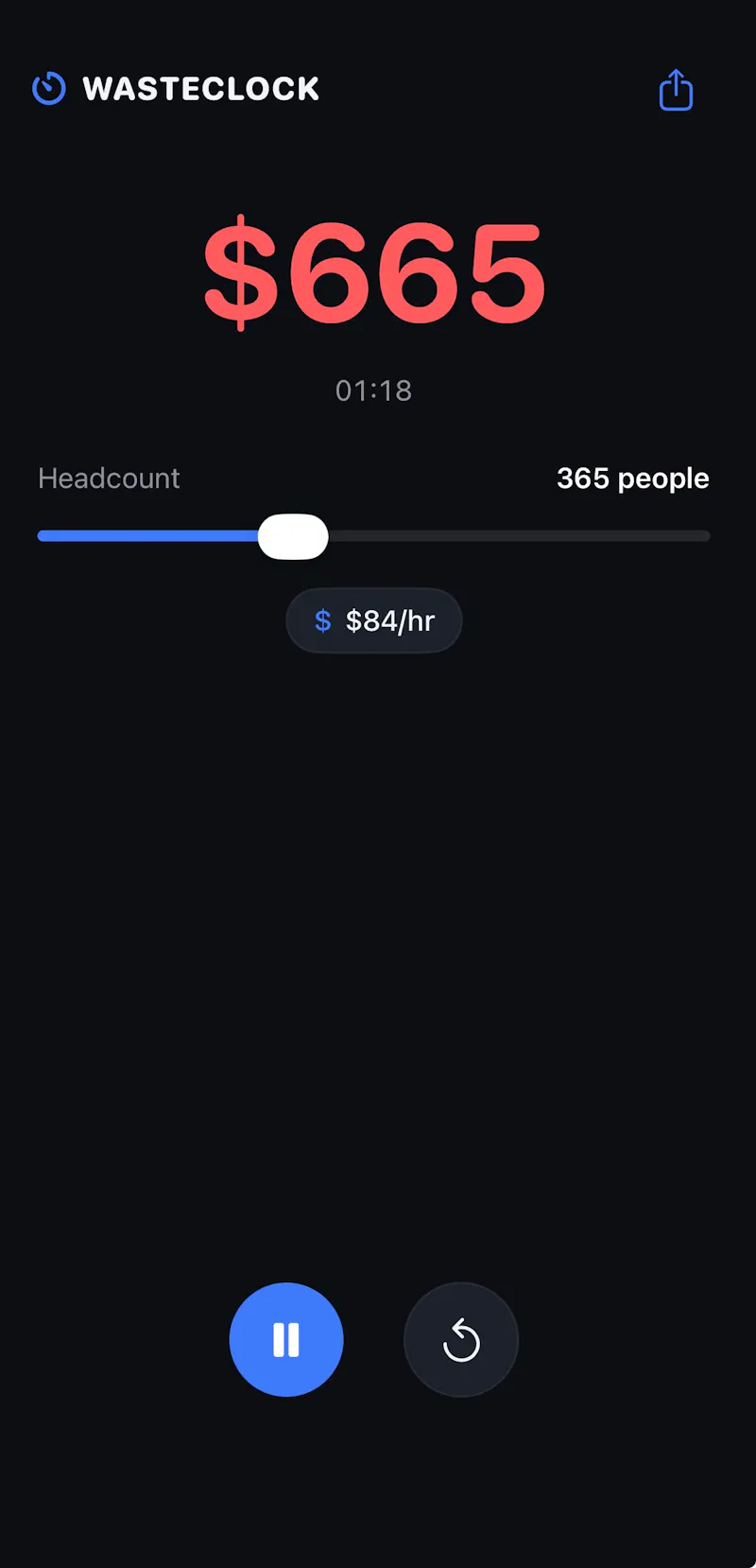 Wasteclock screenshot 3