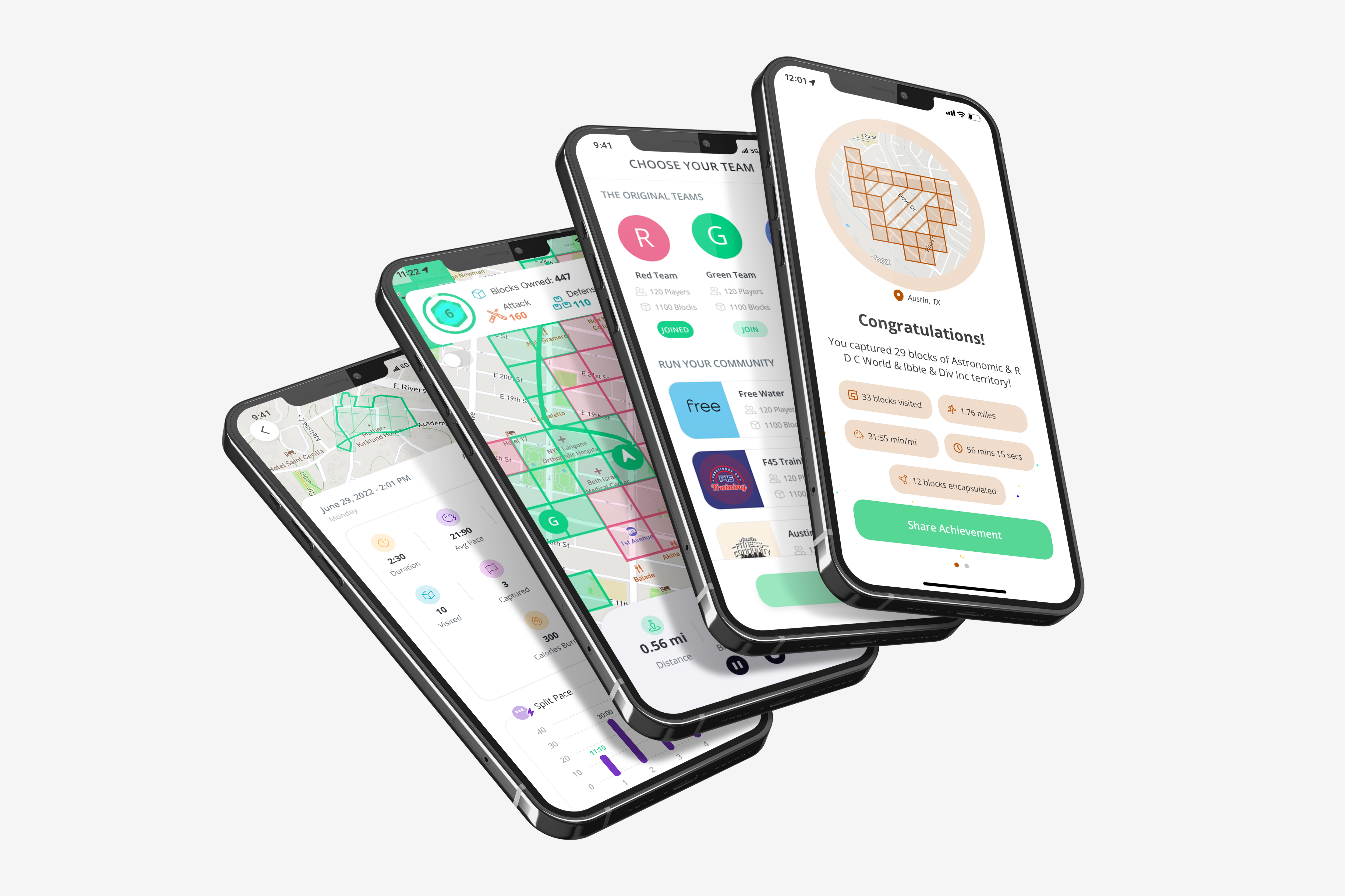card.io- 잔디를 캡처하기 위해 이동합니다 - 우리는 Cardio를 팀 잔디 전쟁의 거대한 게임으로 바꾸고 있습니다! 미디어 2