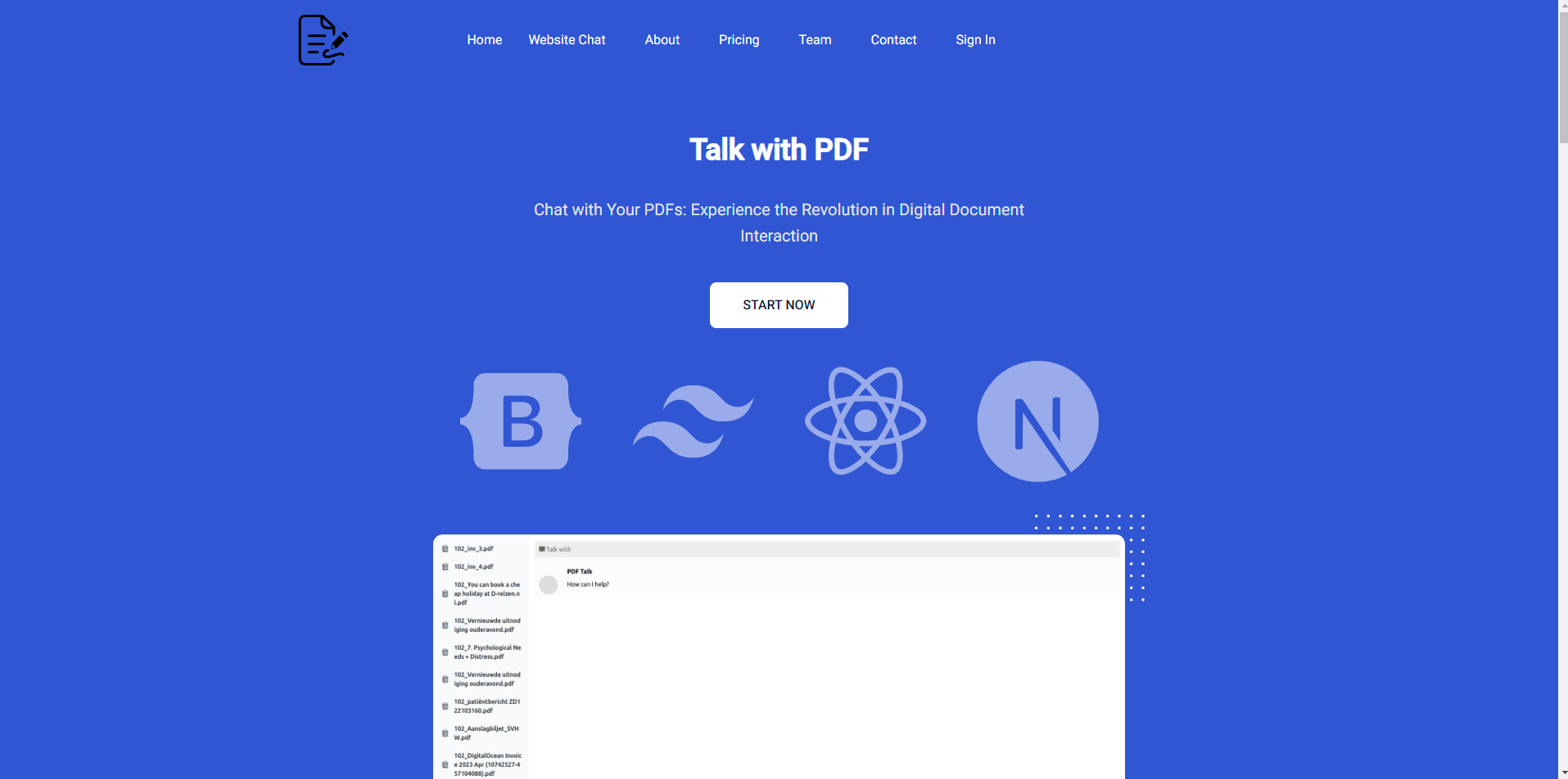 PDF 토크 - PDF 및 웹 사이트와 채팅