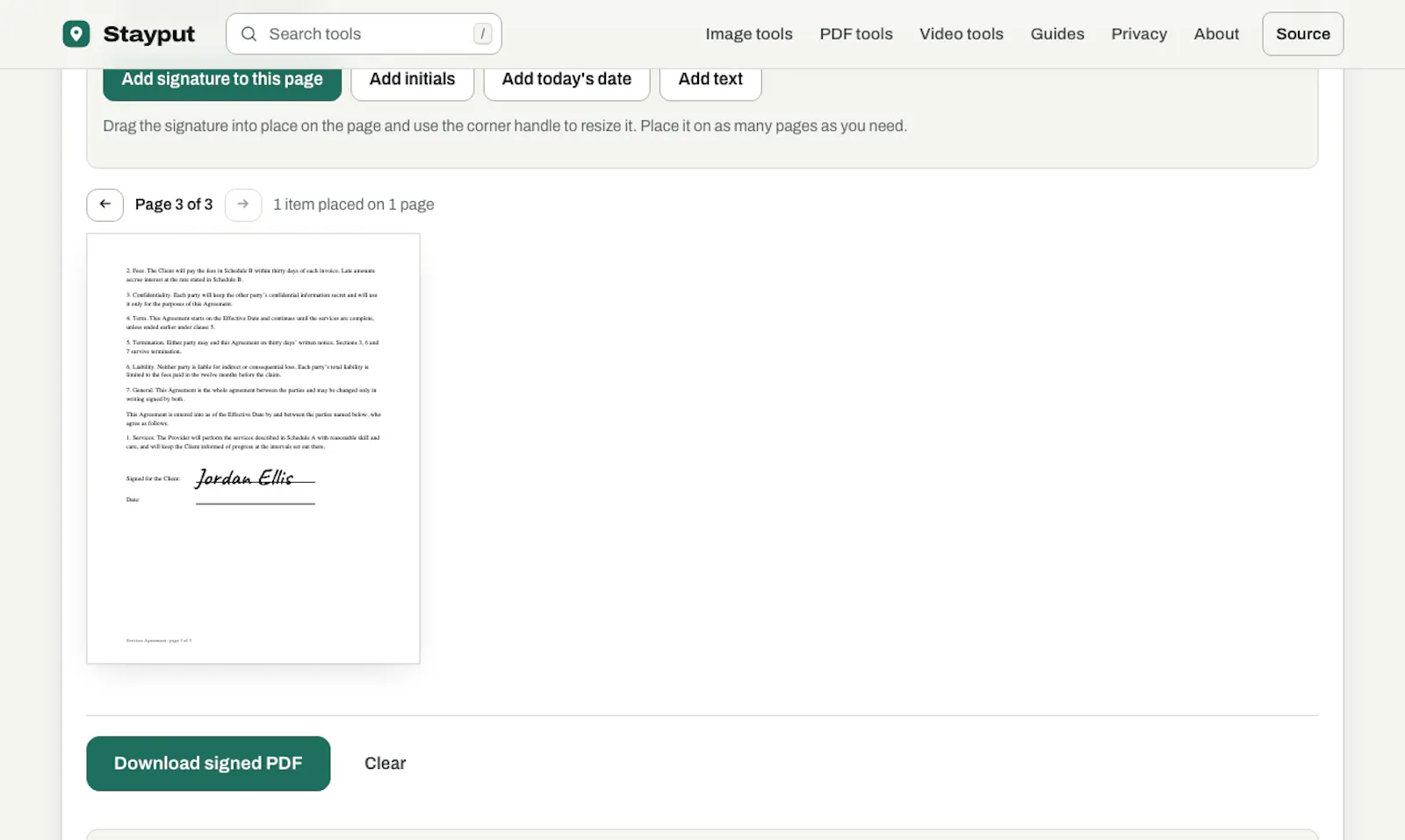 Stayput screenshot 3
