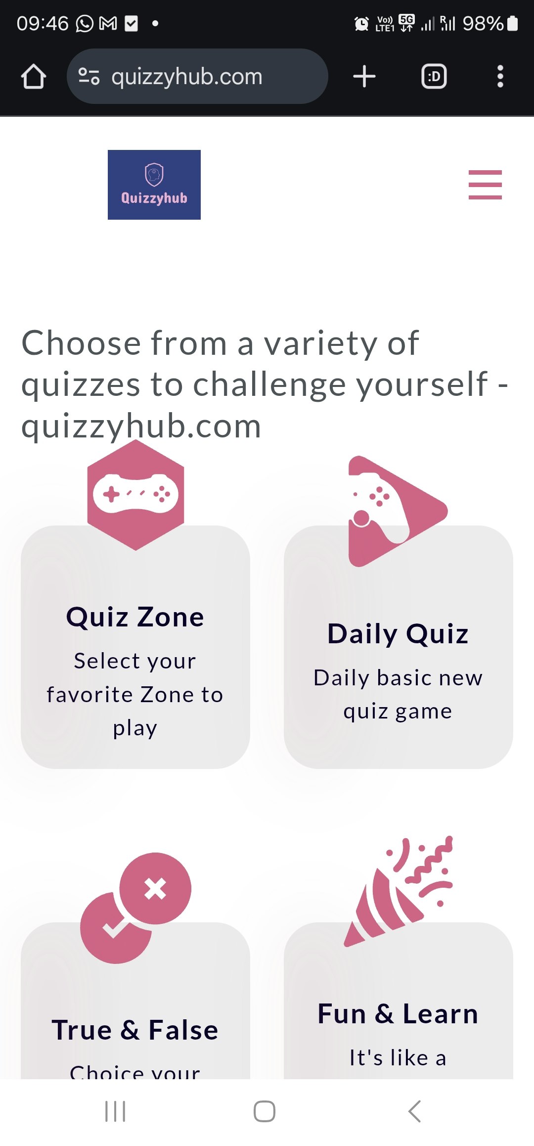 Quizzyhub.com