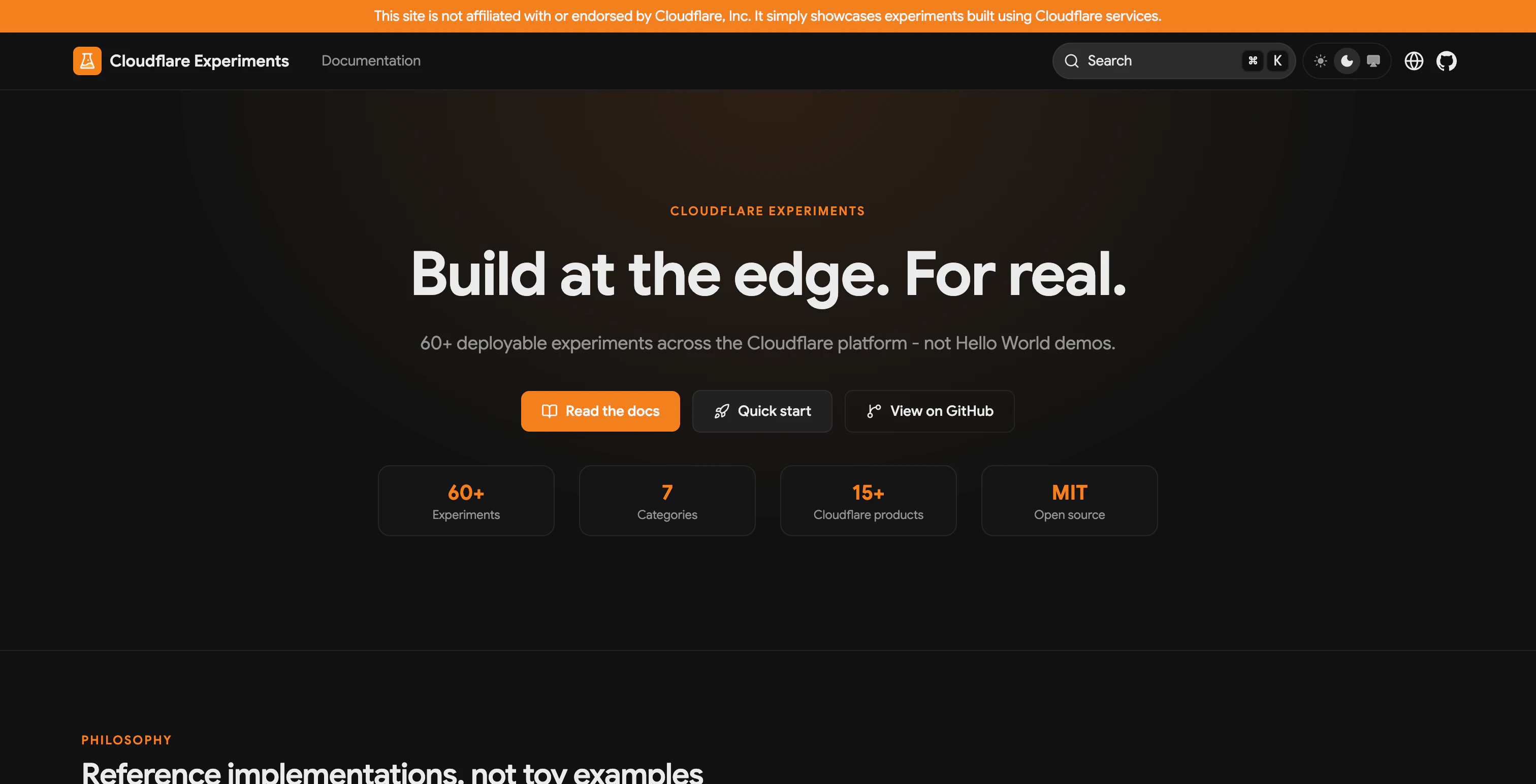 Cloudflare Experiments 截图