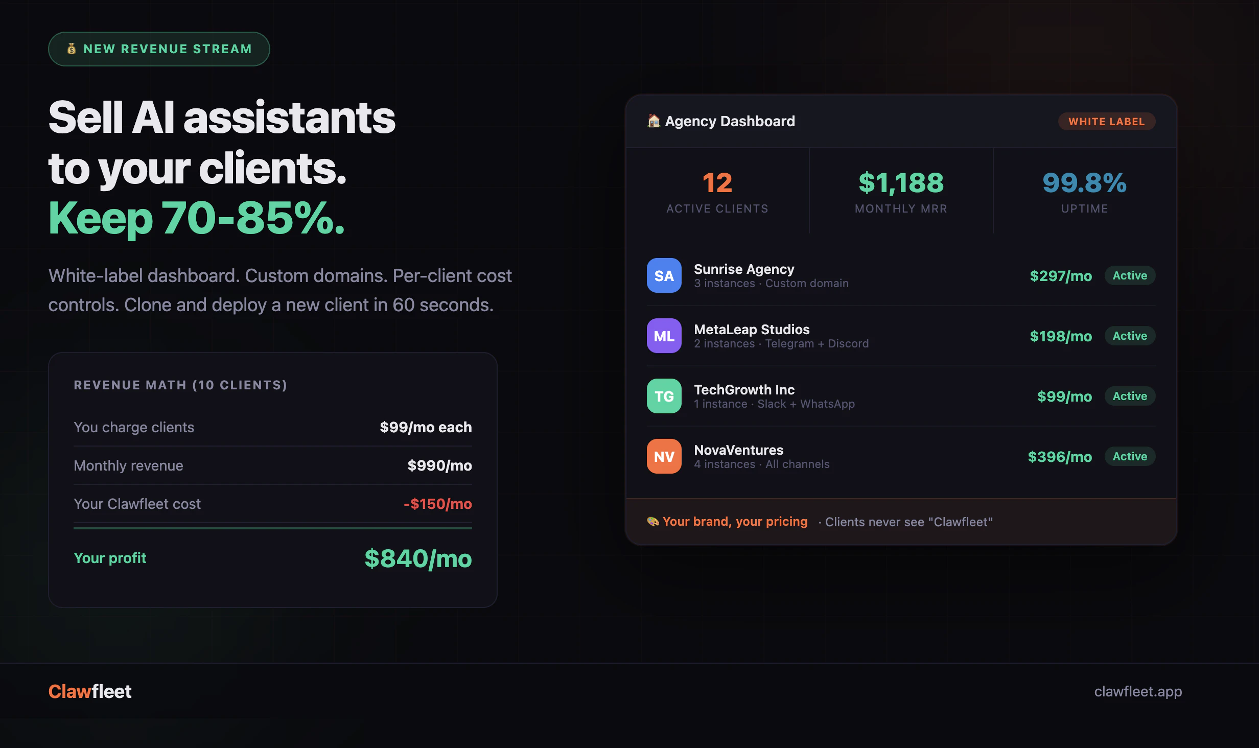 Clawfleet screenshot 2