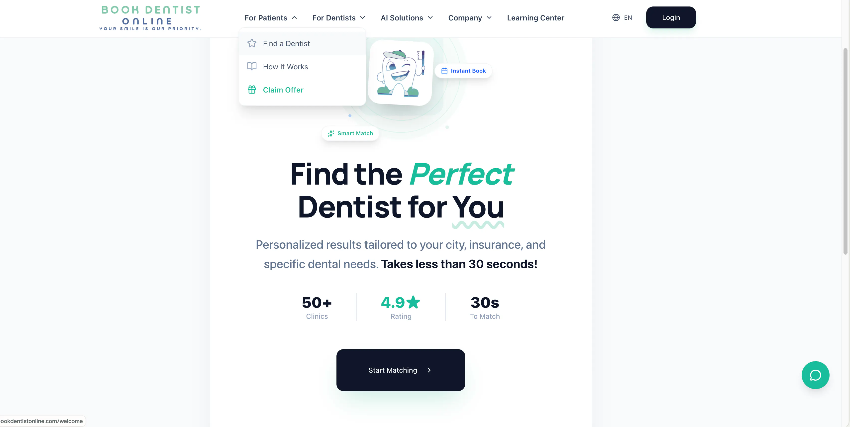 Book Appointment with dentist