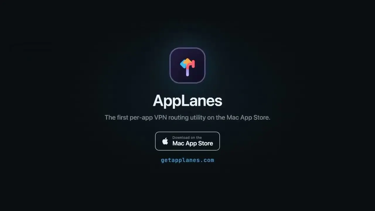 AppLanes - Per-App VPN Routing for Mac gallery image
