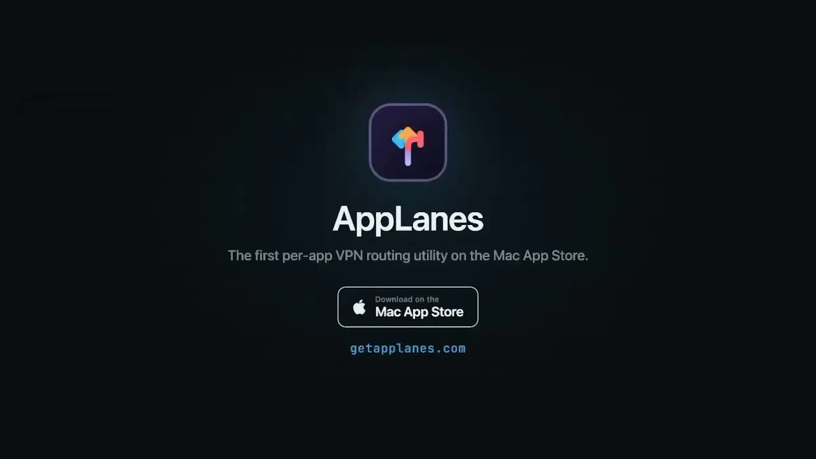 AppLanes - Per-App VPN Routing for Mac screenshot 1 (video preview)