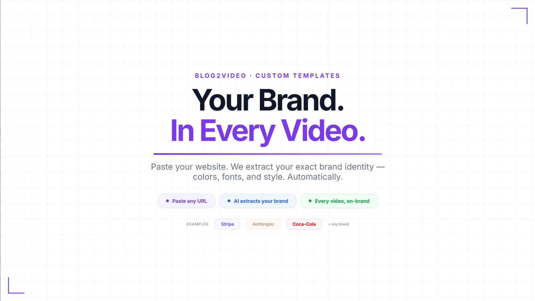 Turn your written voice into video gallery image