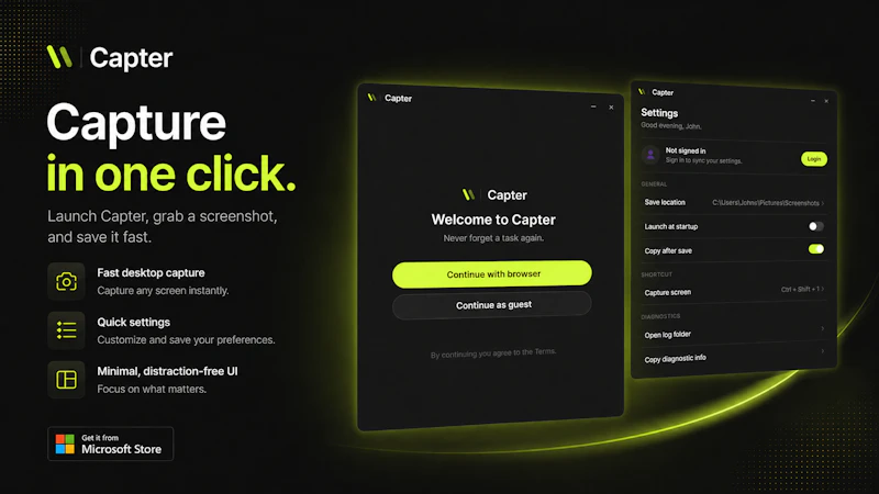 Capter screenshot 2