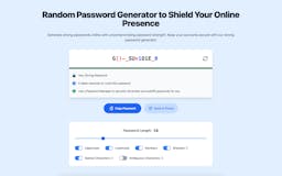 Random Password Generator media 1