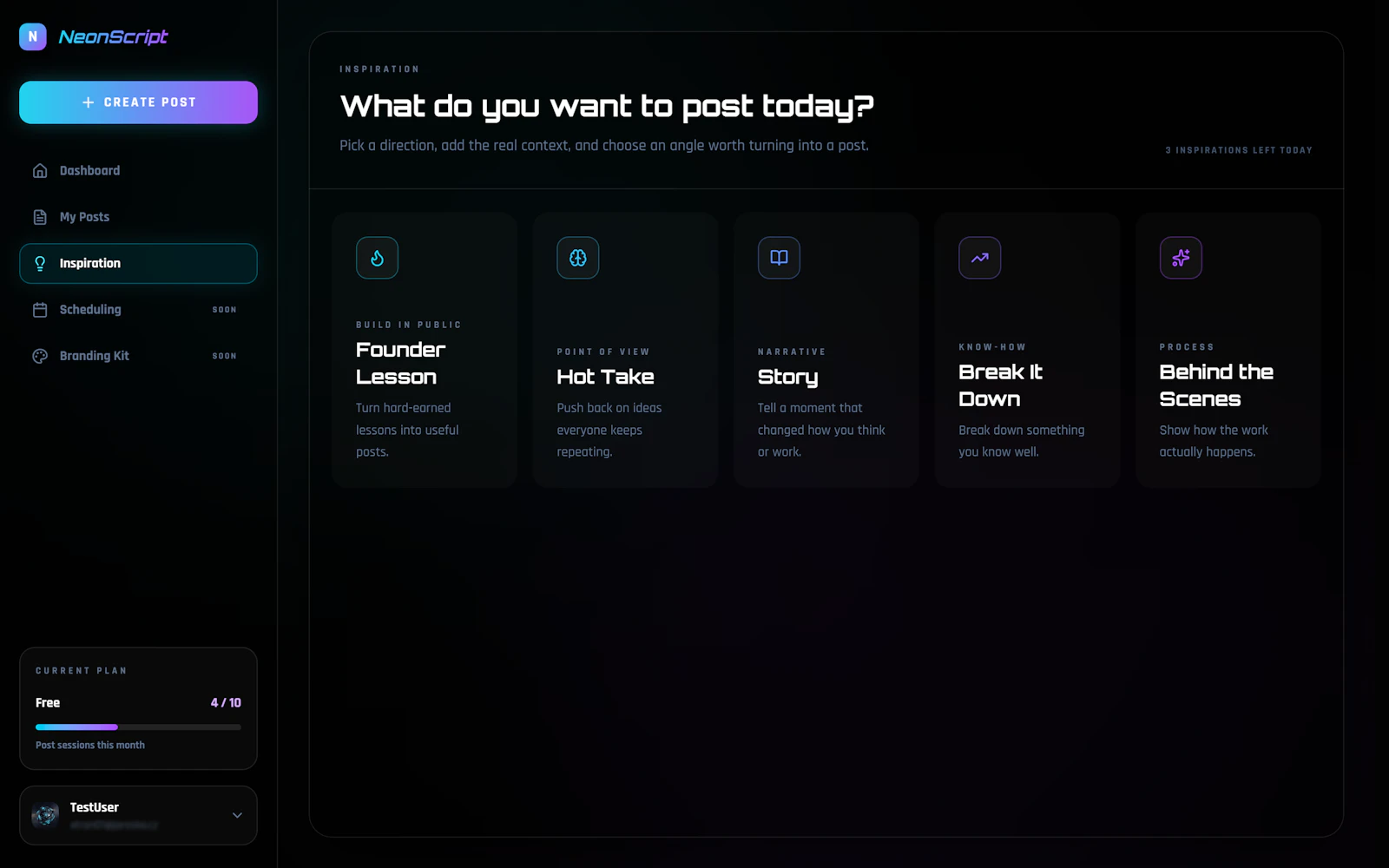 NeonScript screenshot 3