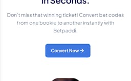 Betpaddi - Convert Bet Codes media 1