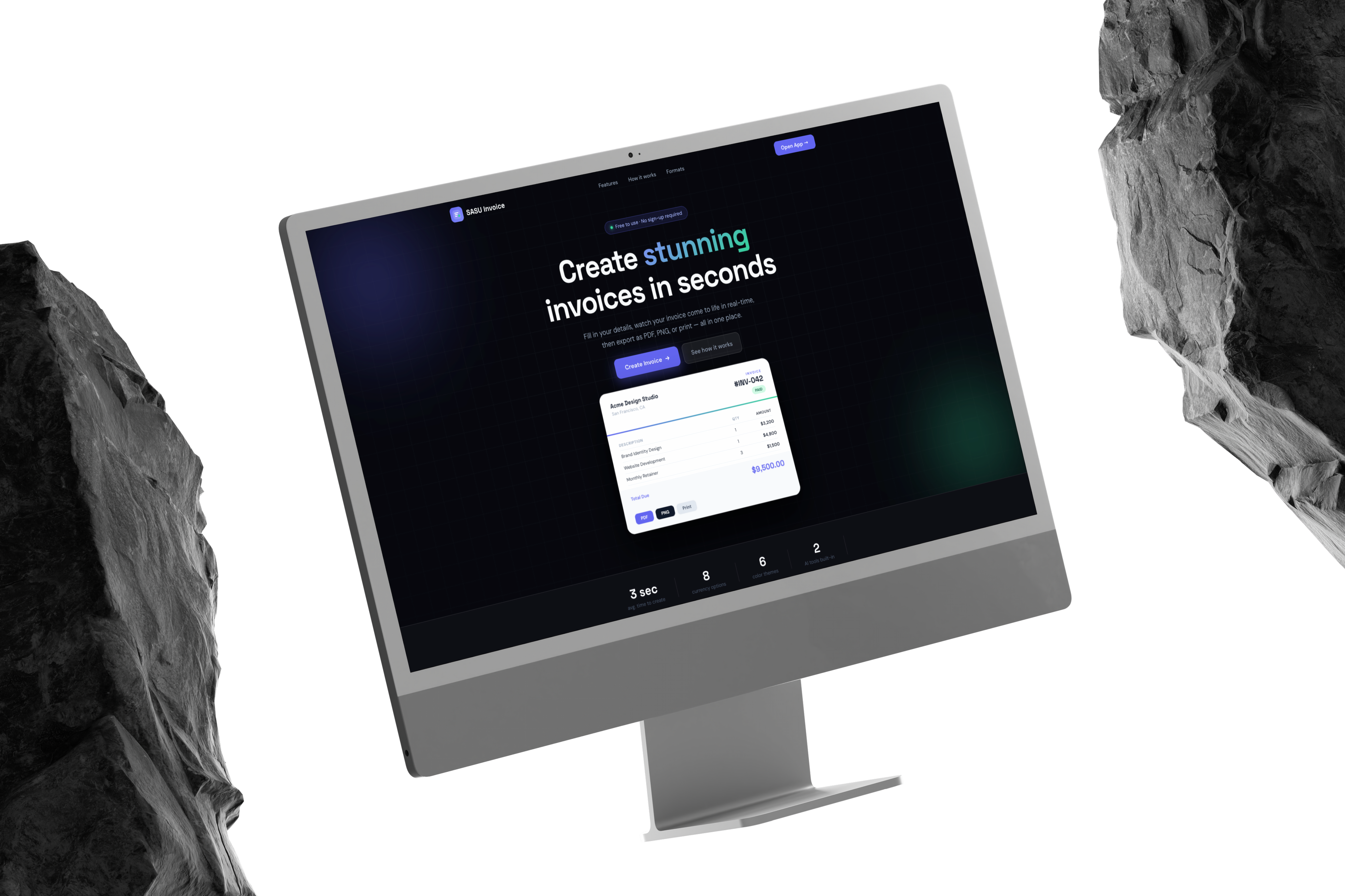 SASU Invoice gallery image