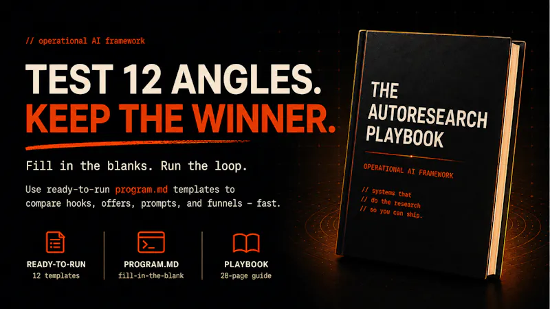 Autoresearch Playbook screenshot 3
