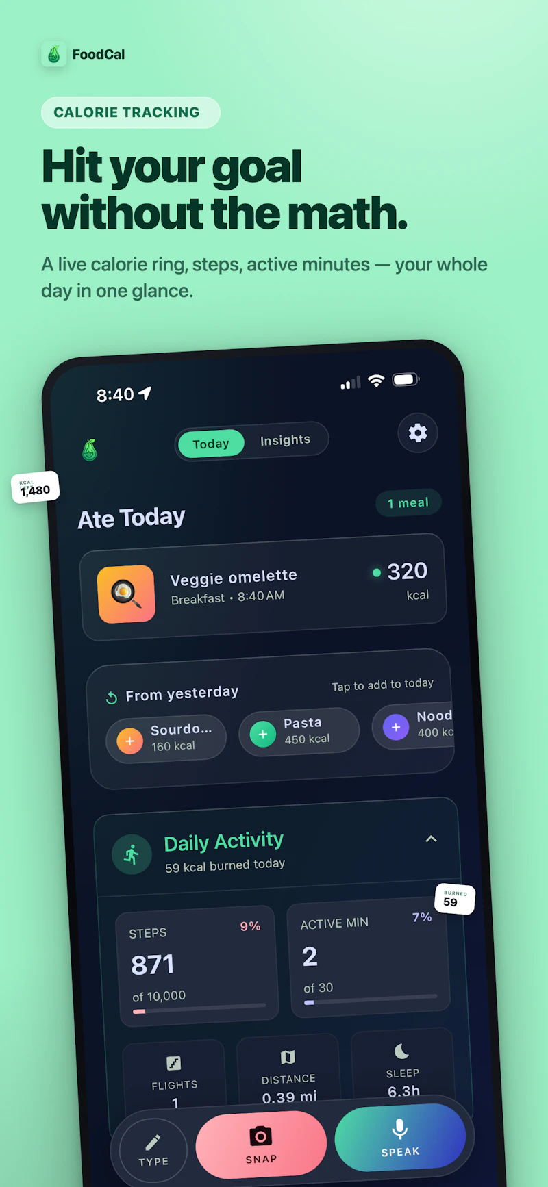 FoodCal screenshot 7
