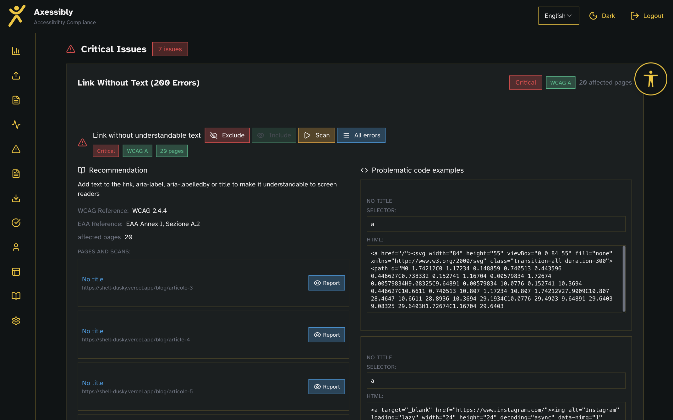 Axessibly - Screenshot 5 showing product features and functionality