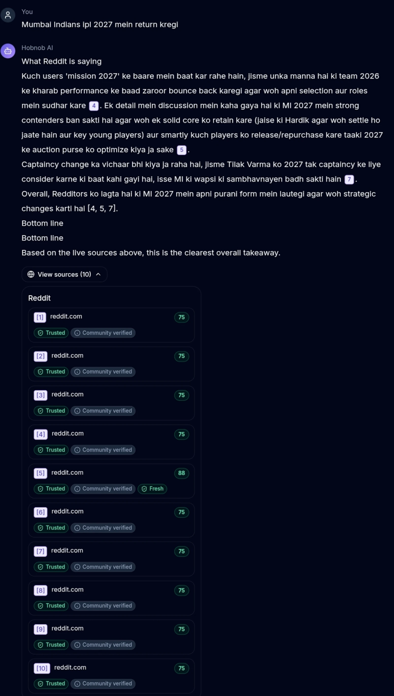Hobnob Ai screenshot 5
