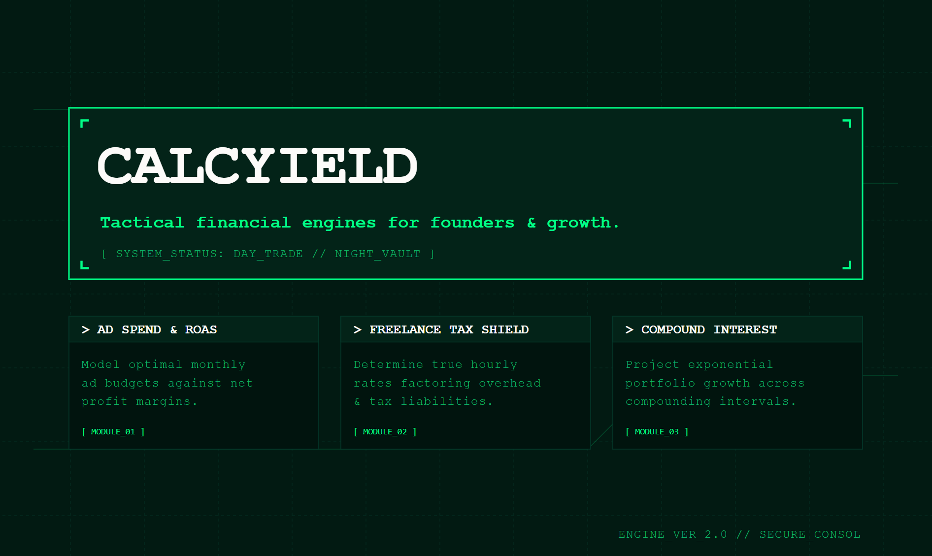 CalcYield gallery image