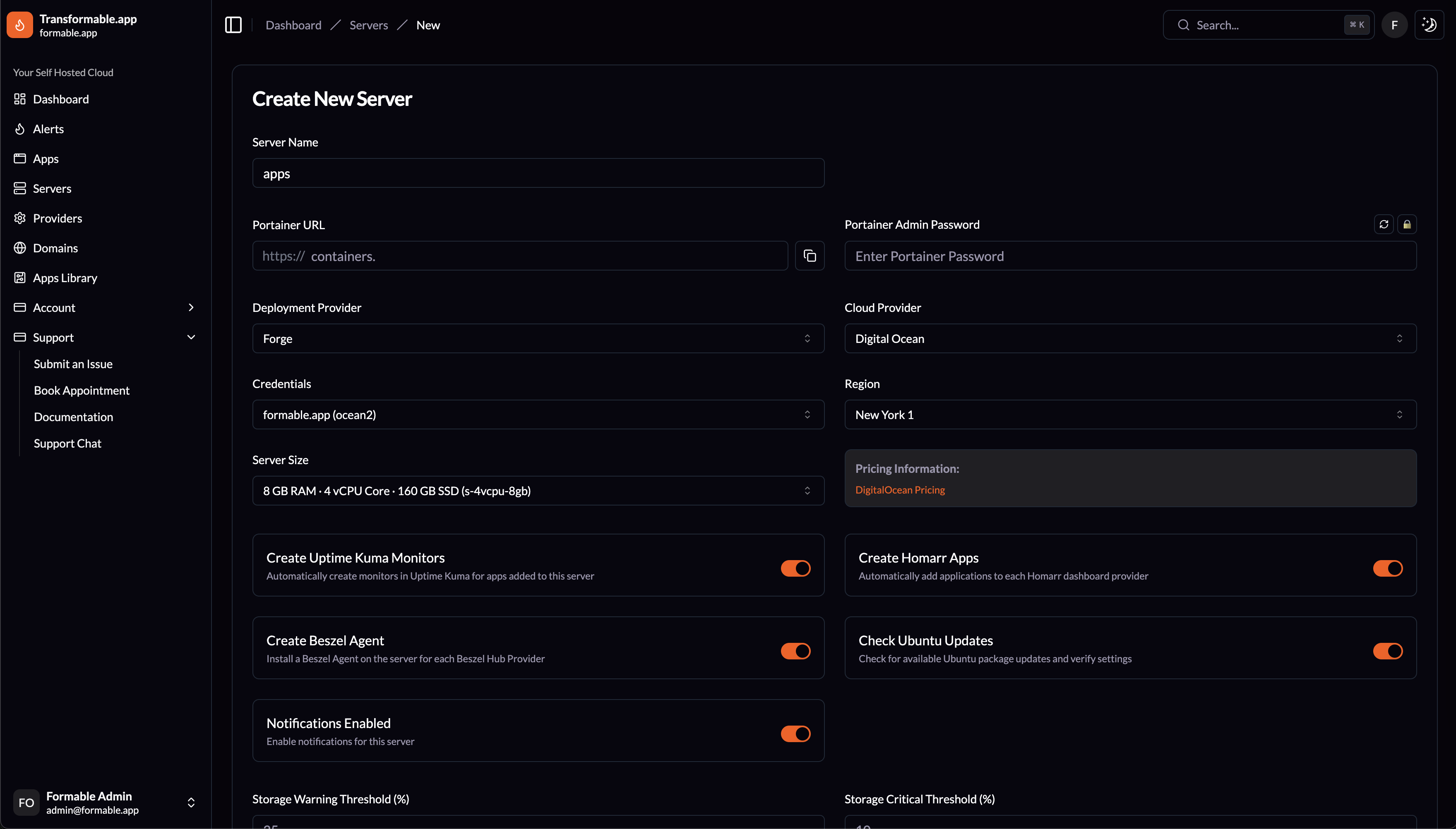 transformable.app - Screenshot 4 showing product features and functionality